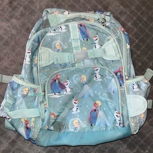 Pottery barn, kids frozen backpack, size large guc